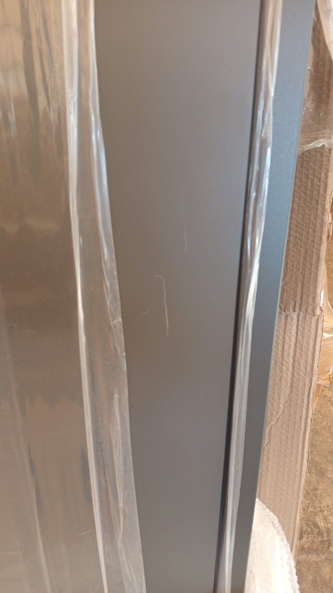 SZÉPSÉGHIBÁS - Hőszigetelt biztonsági bejárati ajtó IronDOOR18 kétszárnyú 138×208 cm - rejtett pánttal