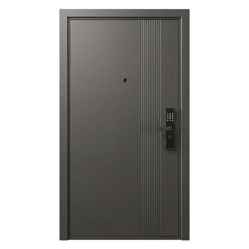 Termoizolovana sigurnosna ulazna vrata IronDOOR01 98x208cm antracit sa 4-funkcionalnom pametnom bravom